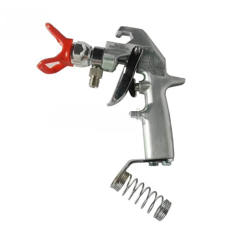 aipart 345bar Airless Paint Spray Gun with repair kit no filter Inlet connector: 1/4″NPS Ou tput connector: 7/8″ 2-finger