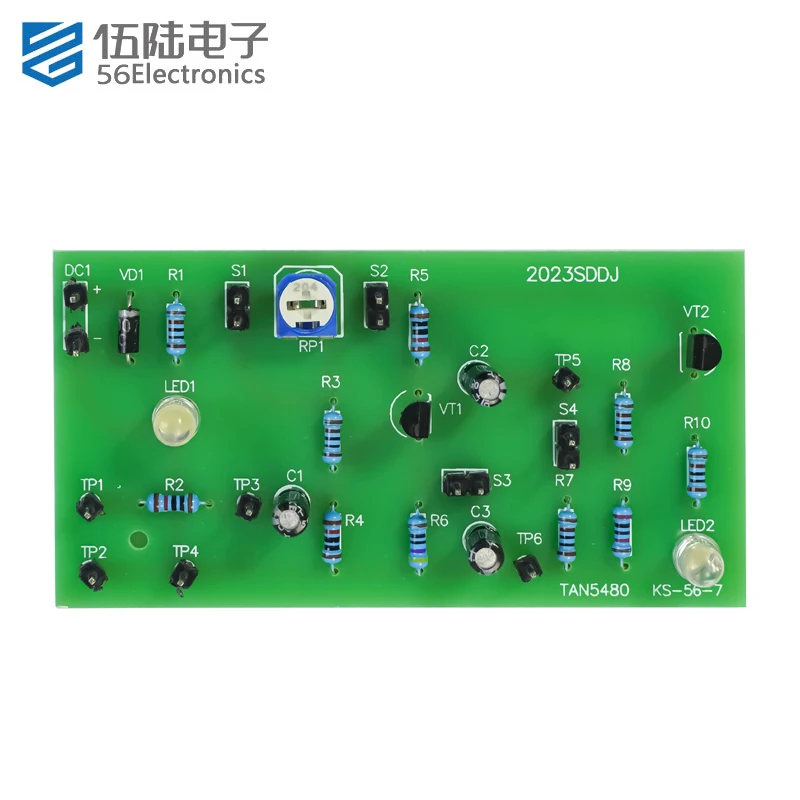 Partial Voltage Bias Amplifier Circuit Board Set for Self Assembly and Soldering Practical Electronics DIY Kit