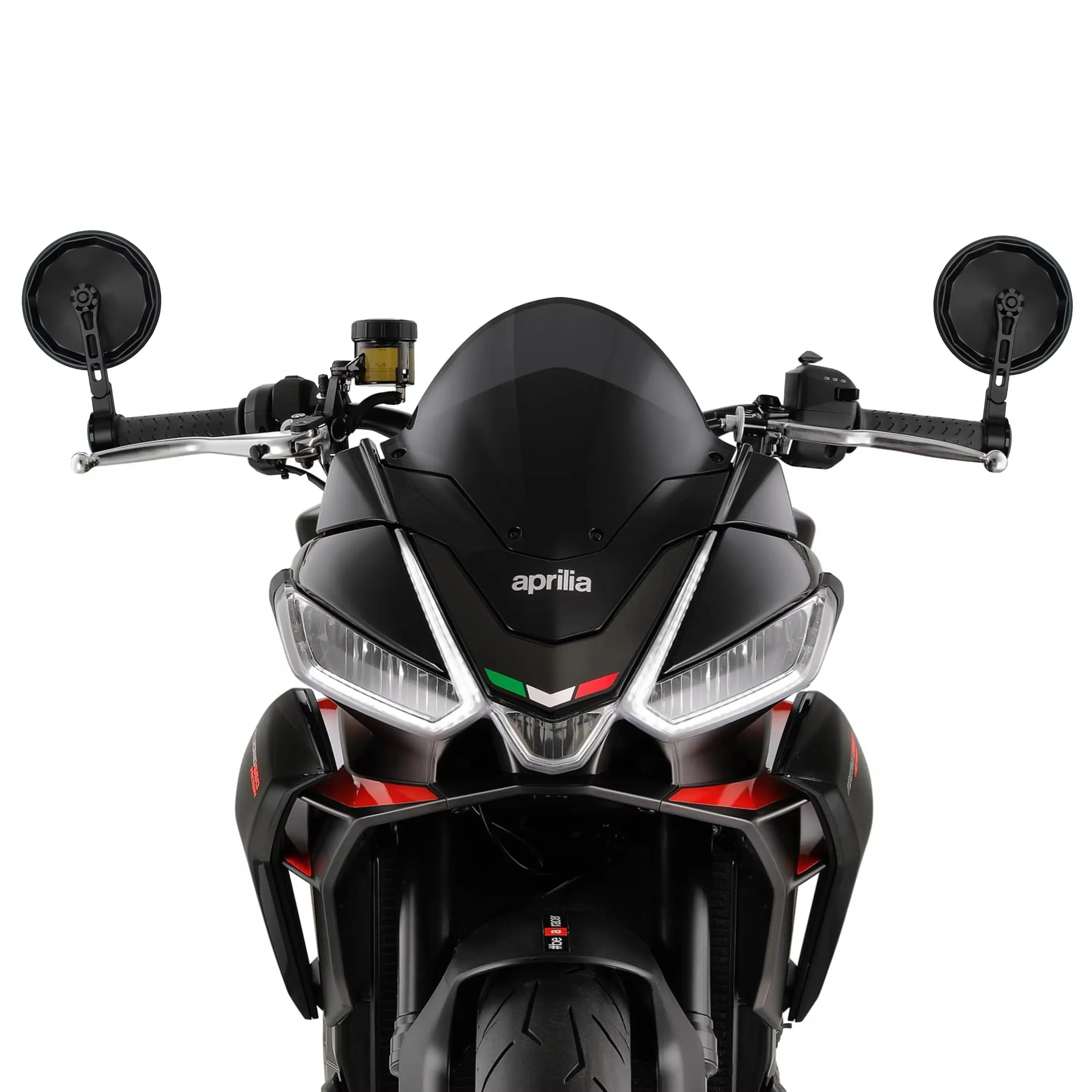 EMARK Motorcycle Bar End Mirror for Aprilia Tuono V4 Tuono660 Tuono1000 Mana850 Shiver750 Shiver900 SR GT 125 SR GT 200