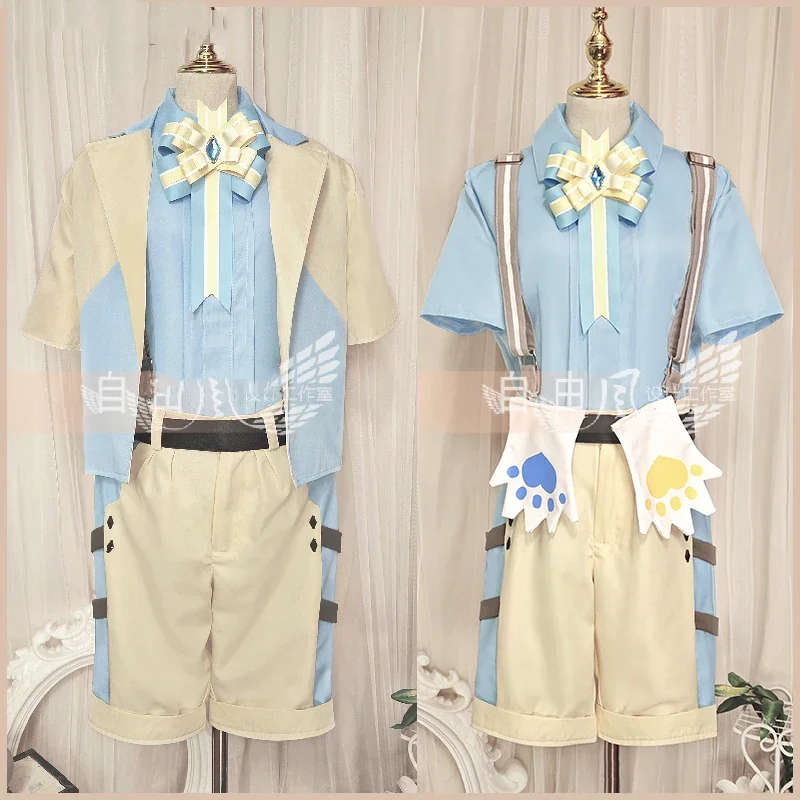 

COSMART Nu: Carnival Garu Game Suit Gorgeous Handsome Uniform Cosplay Costume Halloween Party Role Play Outfit Custom Any Size