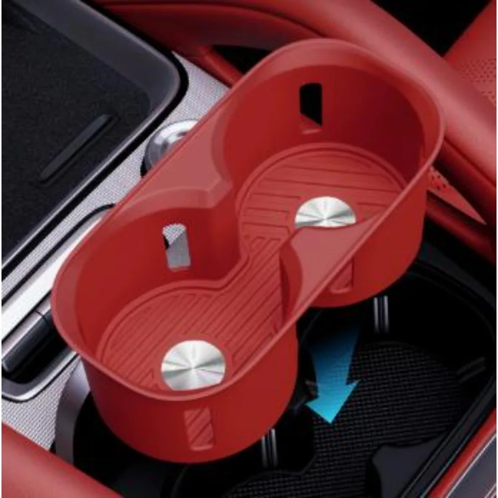 1pc for Zeekr 8X Silicone Protective Cover Center Console Cup Holder Brand New Red White Black  Brown