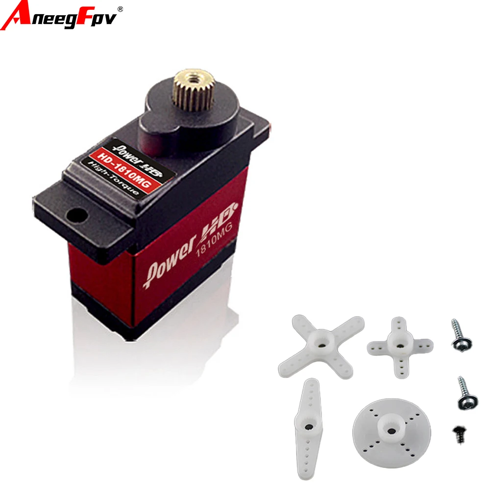 Power HD HD-1810MG Micro servomoteur numérique avec aluminium pour hélicoptère Flybarless 450 poids 1.8g / 3.9KG