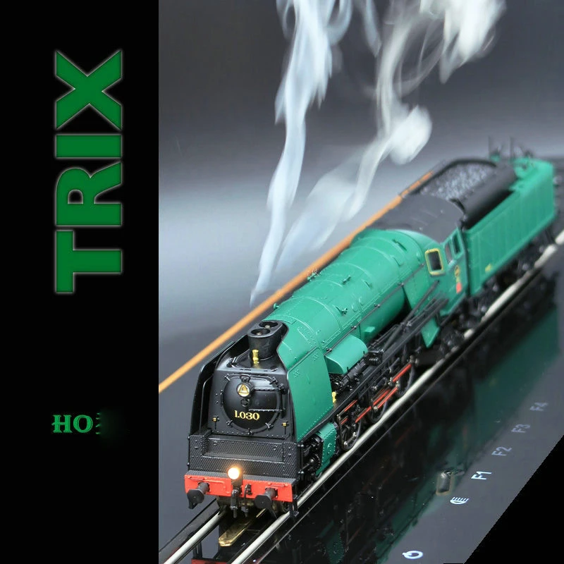 HO 1/87 기차 모형 독일 TRIX 25480 CLASS1 증기 디지털 사운드 연기 효과 (DCC) 벨기에 기차 장난감 3세대