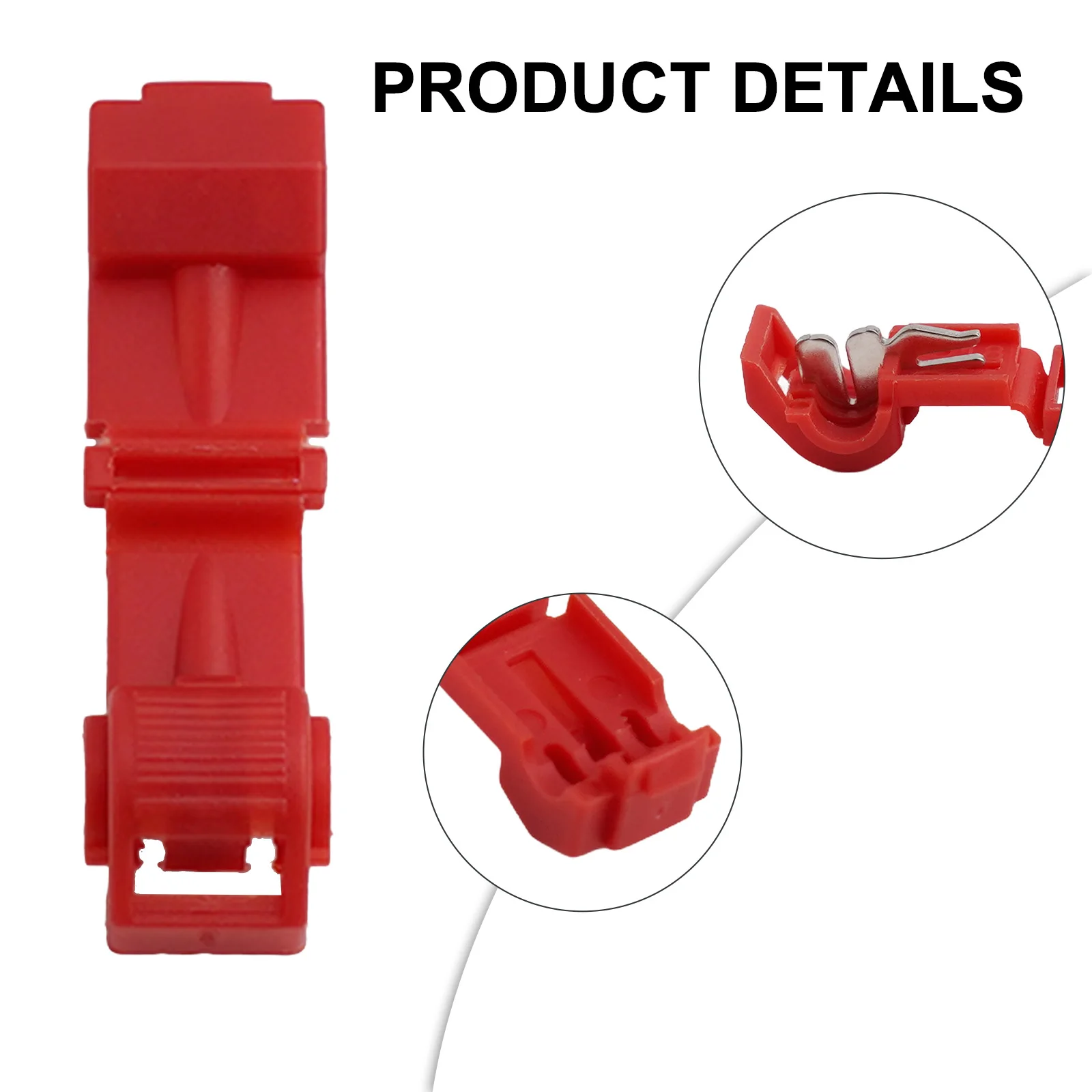 20 Pack Electrical Connectors for For robotic Mowers with PA6 Housing and Tin Coated Copper for Dependable Outdoor Wiring Needs