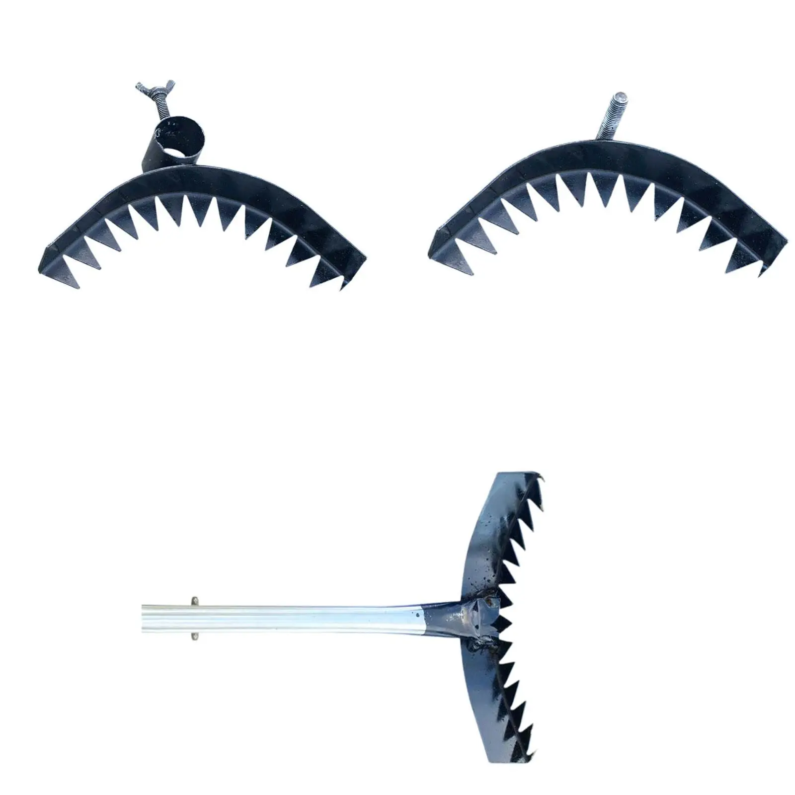 

Manganese Steel Tool for Garden Weed Extraction with Multiple Tines