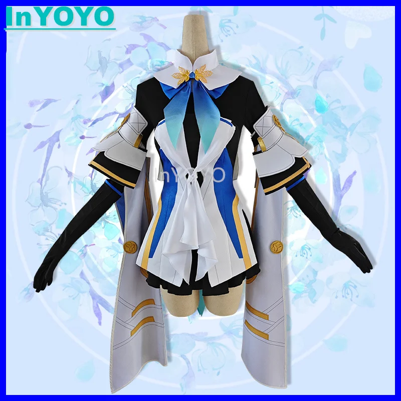 

InYOYO Pelageya Sergeyevna Honkai: Star Rail Cosplay Costume Game Suit Lovely Dress Halloween Party Outfit For Women New 2023