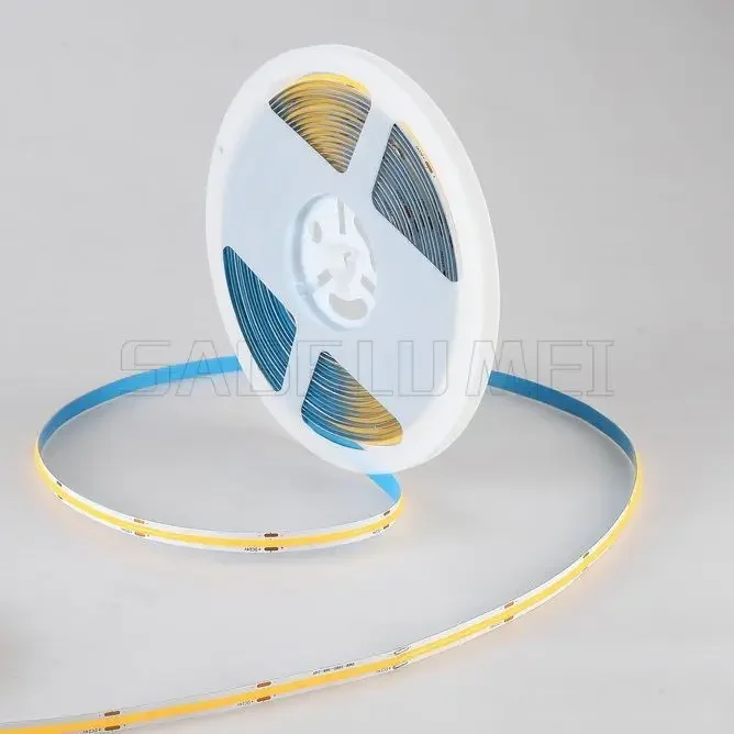 Ac110V 220V No Transformer 296 Leds/M 8Mm Cuttable 3000K 4000K 6000K Highlight Flexible Cob Led Strip for Home Decoration