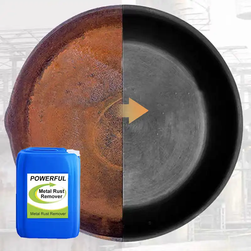 O removedor poderoso da oxidação do metal, remove a oxidação do ferro, WX-101B, 200 ml, 500ml
