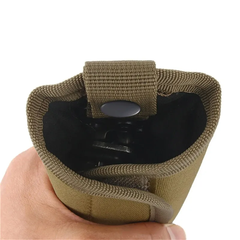 المحمولة في الهواء الطلق الصيد للطي مفتاح حامل متعدد الوظائف النايلون الحقيبة الخصر حقيبة مفتاح المحفظة للطي رجل حقيبة مفاتيح مدبرة المنزل #5