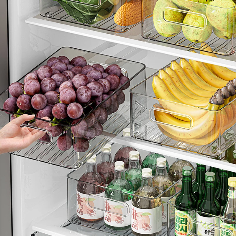 Fridge Organizer Stackable Ref - огляд і ціна Food Storage No Pantry