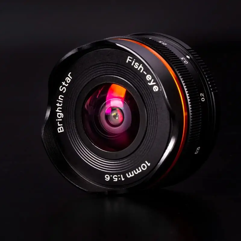 Brightin Star - 10mm F5.6 Fisheye Wide Angle APS-C Mirrorless Camera Lens