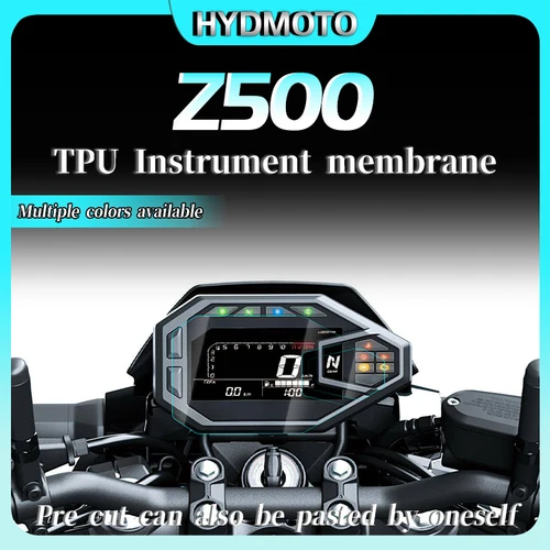 Para Kawasaki Z500 z500 Z 500 2024 accesorios de motocicleta película de protección contra rayaduras de panel Protector de pantalla de tablero