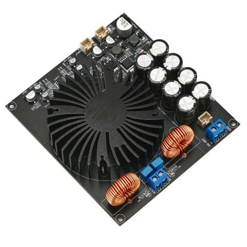 600W TPA3255D Power Amplifier Audio Board Class D Mono Sound Amplifiers Speaker Home Audio Amplificador With Radiator