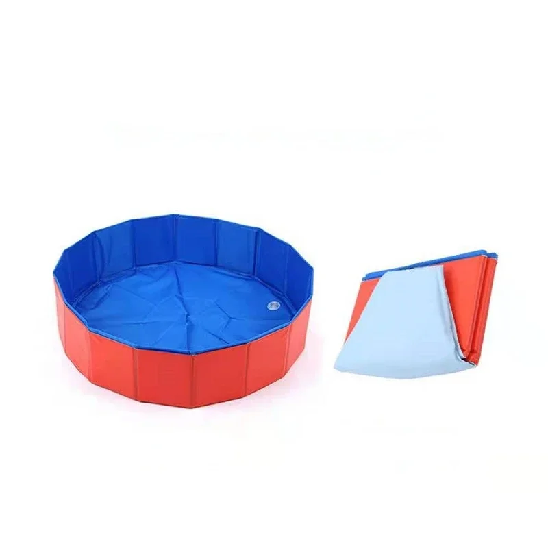 Round Oxford Cloth Bathtub Water Toy Inflatable Foldable Sand Table Tray Children's Magic Sand Table Swimming Pool