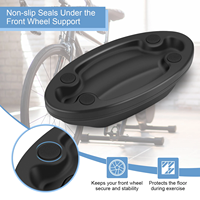 1/2pcs Bicycle Front Wheel Pad Cycling Front Wheel Riser Cycling Block for Indoor Training Bike Trainer Stand