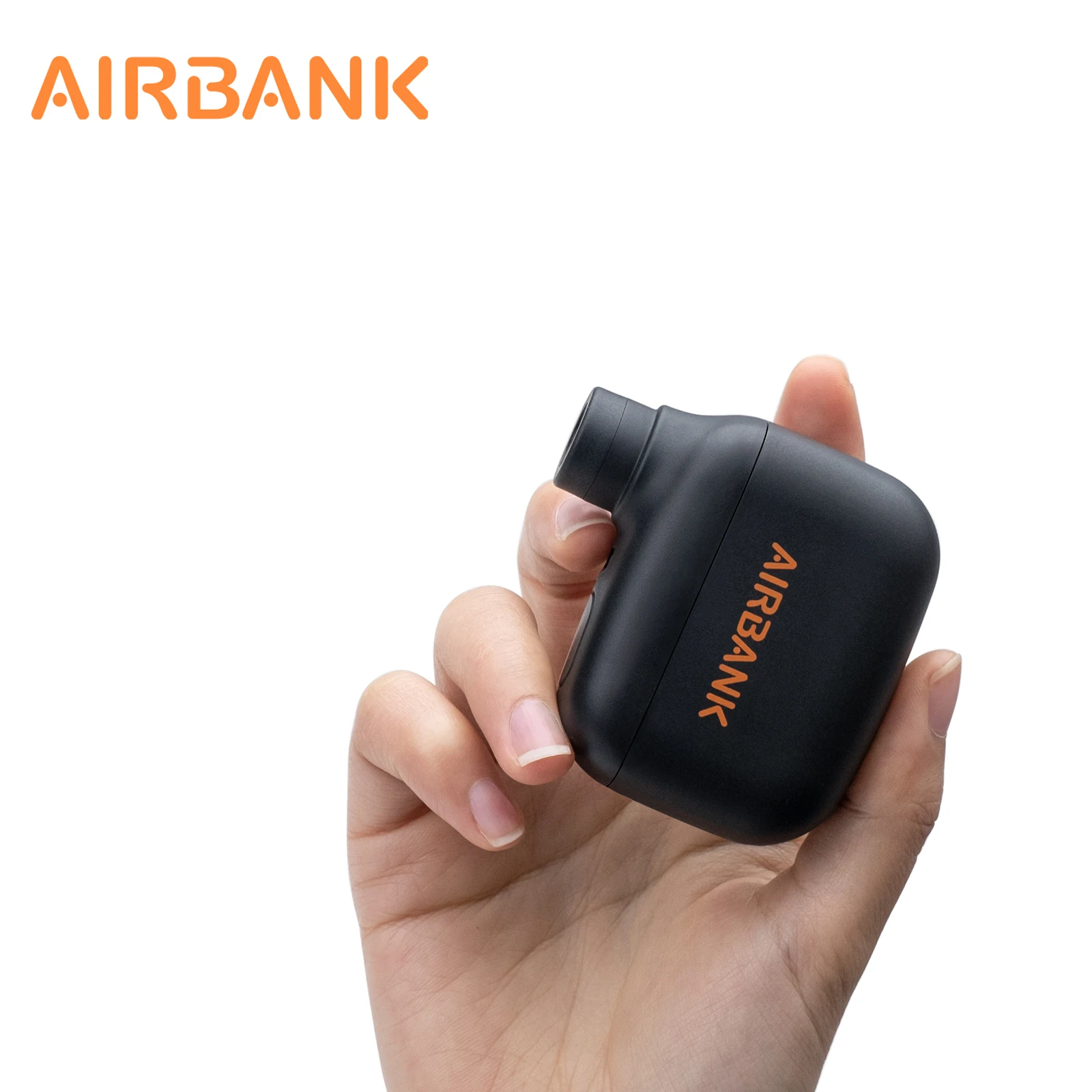 Airbank Pocket SE Mini Fahrradpumpe AS100 Reifenfüller 100PSI Typ-C Fahrradzubehör für Schrader- und Presta-Reifen