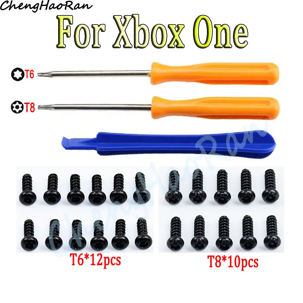 1 Set Game Tools Kit For Xbox One Series Elite X S Slim Controller Security Torx T8 T6 Screwdriver With T6 T8 Screw Repair Tool