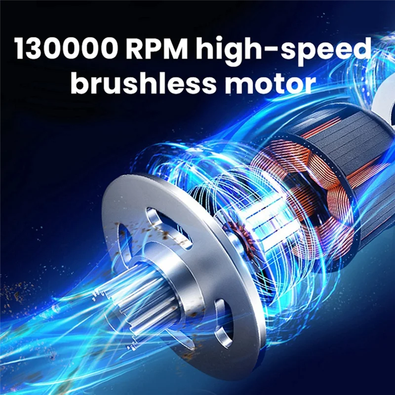 -A94Z Turbojet Fan Wind Speed 52 M/S Portable Mini Blower Outdoor Camping Barbecue Powerful Blower Keyboard Dust Removal