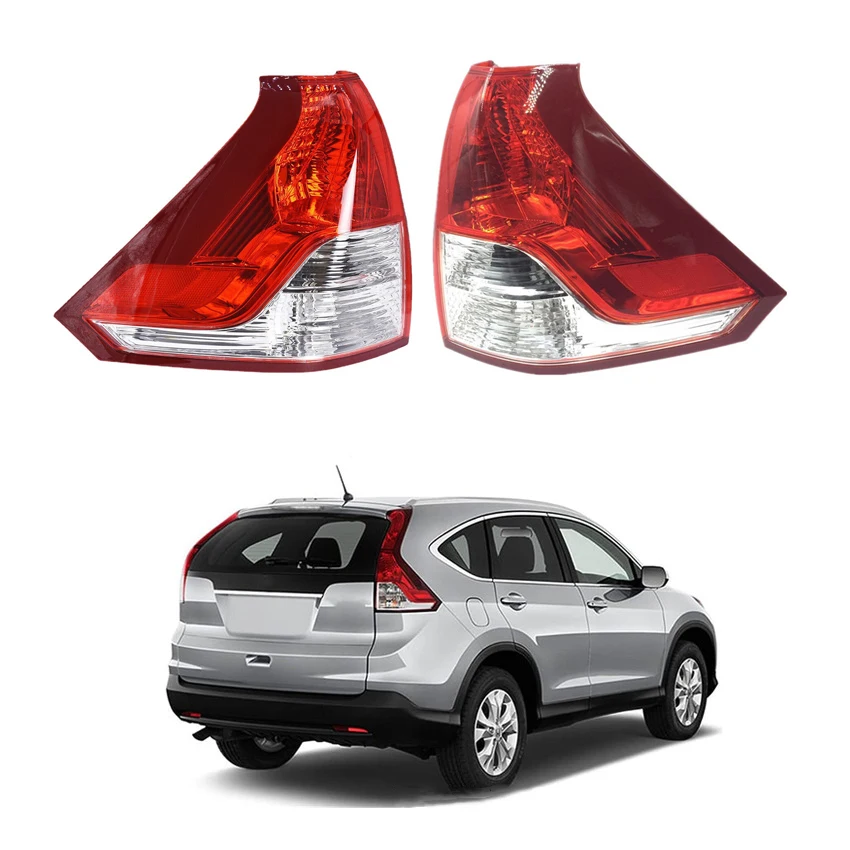 

Fit For Honda CR-V CRV 2012 2013 2014 Rear Tail Light Lamp Brake Lamp Cover With No Bulbs 33500-T0A-H01 33550-T0A-H01