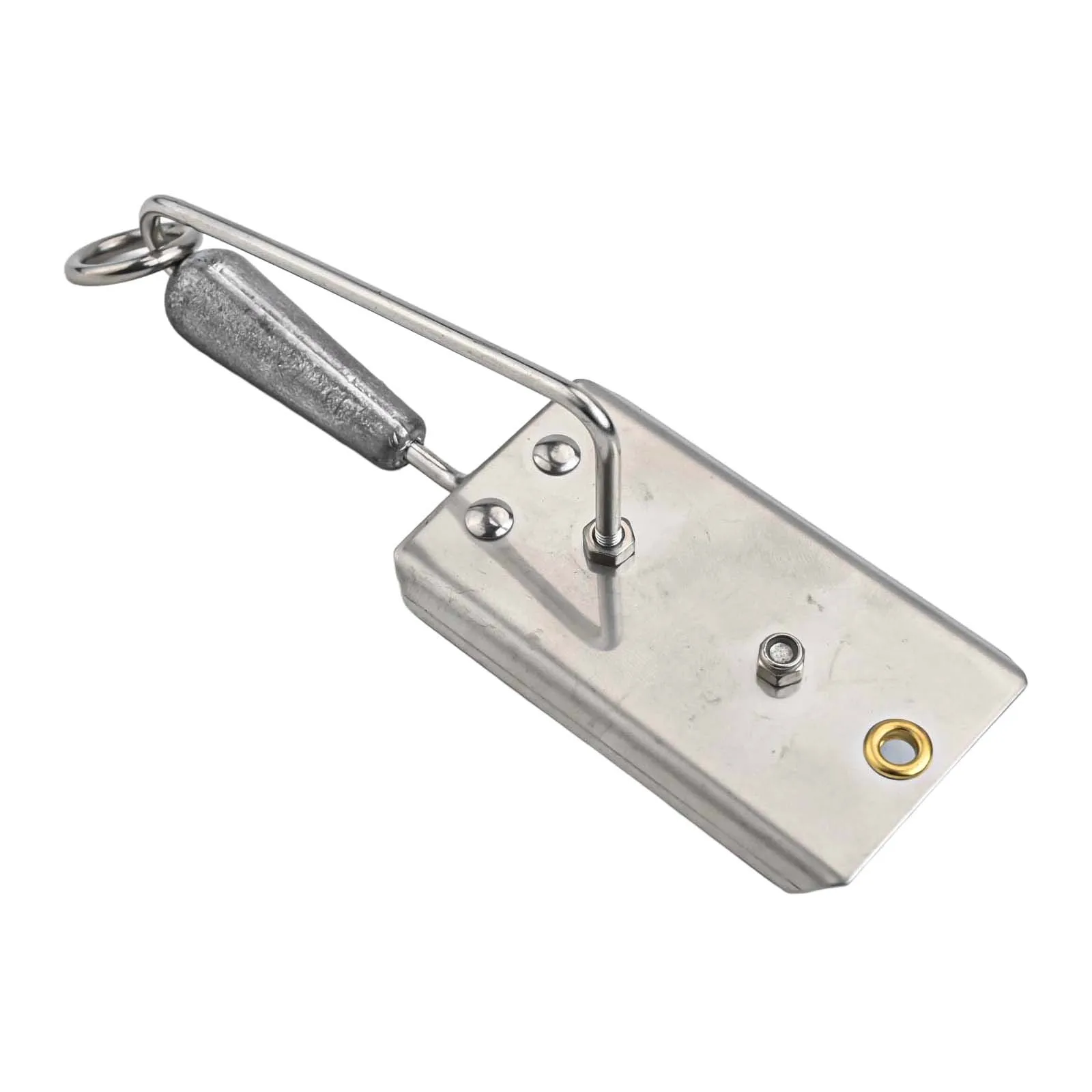 A Must Have Tool for Fishermen Lightweight Stainless Steel Trolling Diving Board Enhances Your Overall Catching Experience