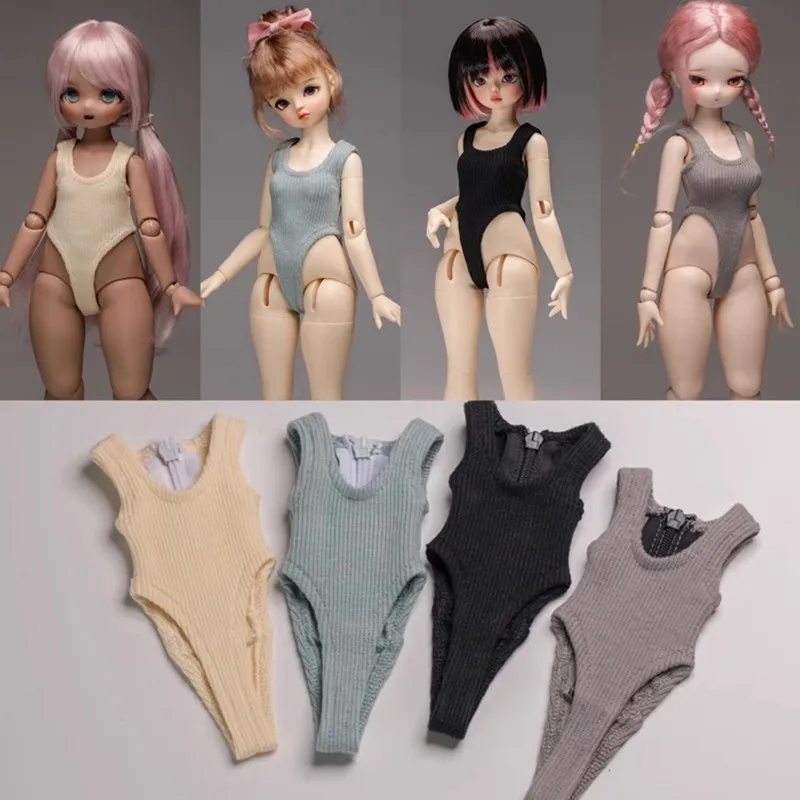 Stretch One-piece Vest On The Inside For BJD 1/3 1/4 Doll Clothes Customized W445