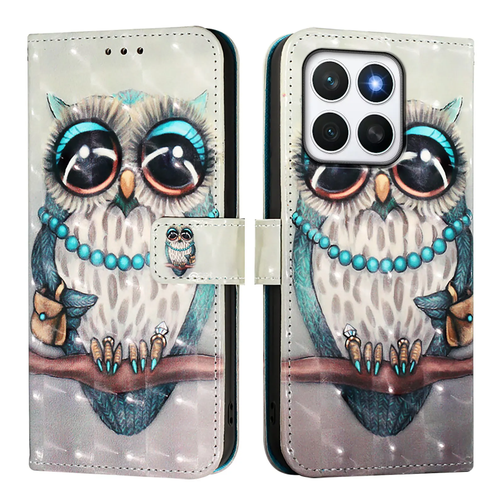 Leather Flip Case F…