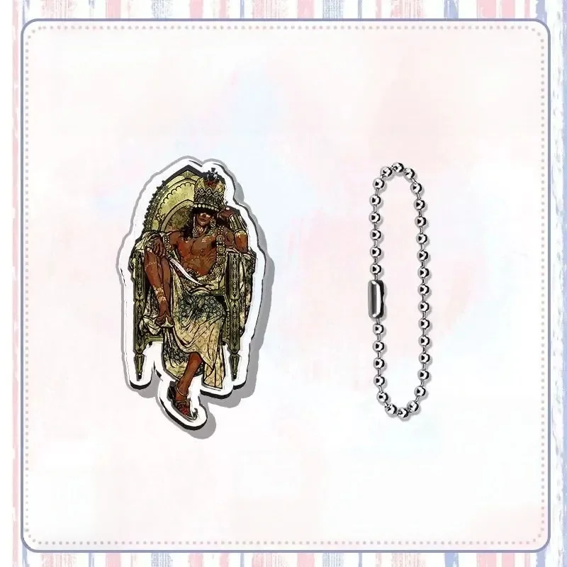 6CM New Acrylic Pendant Keychain Bag Decorations Anime Game Sultan's Game Arzu,The Sultan,Becky,Iman 2026 Lovely Products Gifts