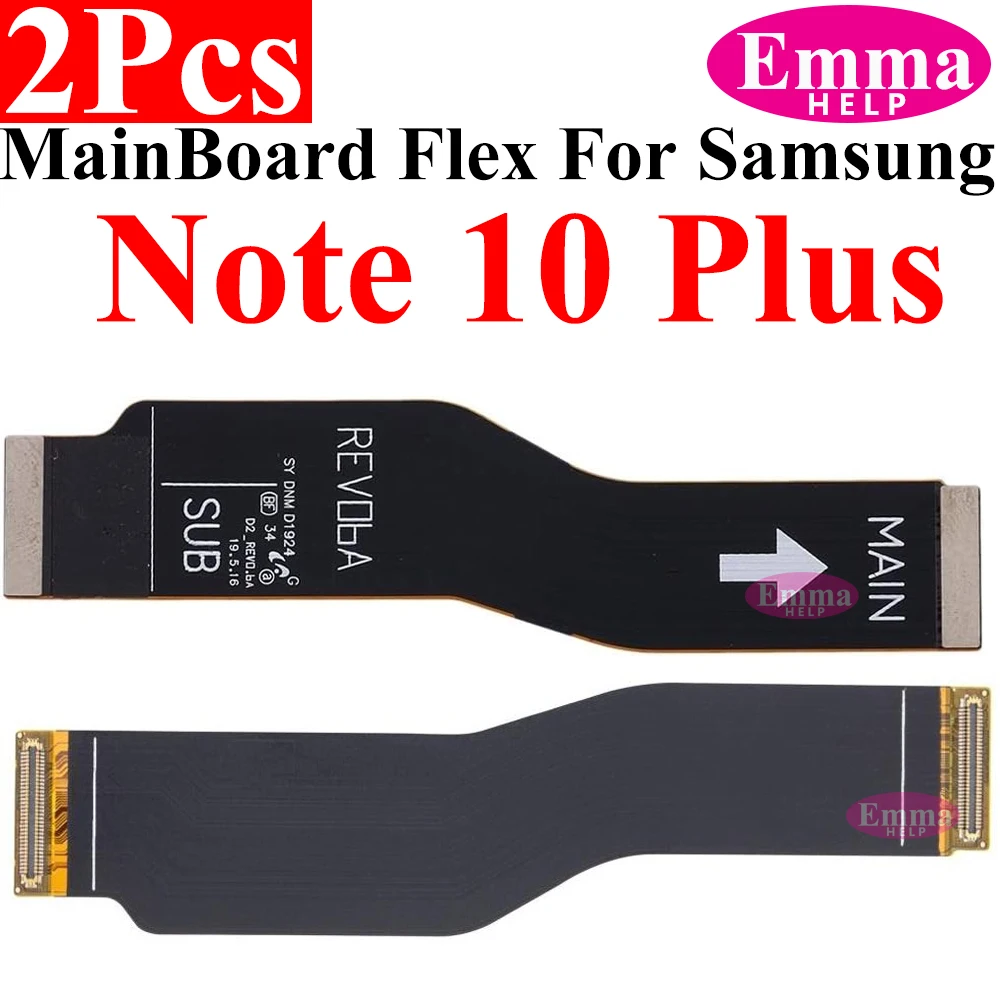 EmmaHelp 2Pcs Mainboard Flex Cable Motherboard Dock For Samsung  Note 20 10 Plus A20 A30 A40 A50 A60 A70 Connector Main Board