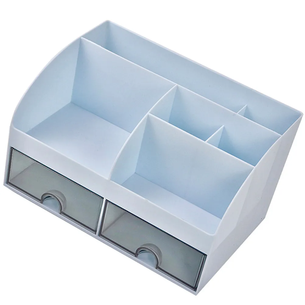 Drawer Type Storage Box Desktop Organizer Multifunctional Indoor Stationery Storage Case for Office Study Sundries Organizing