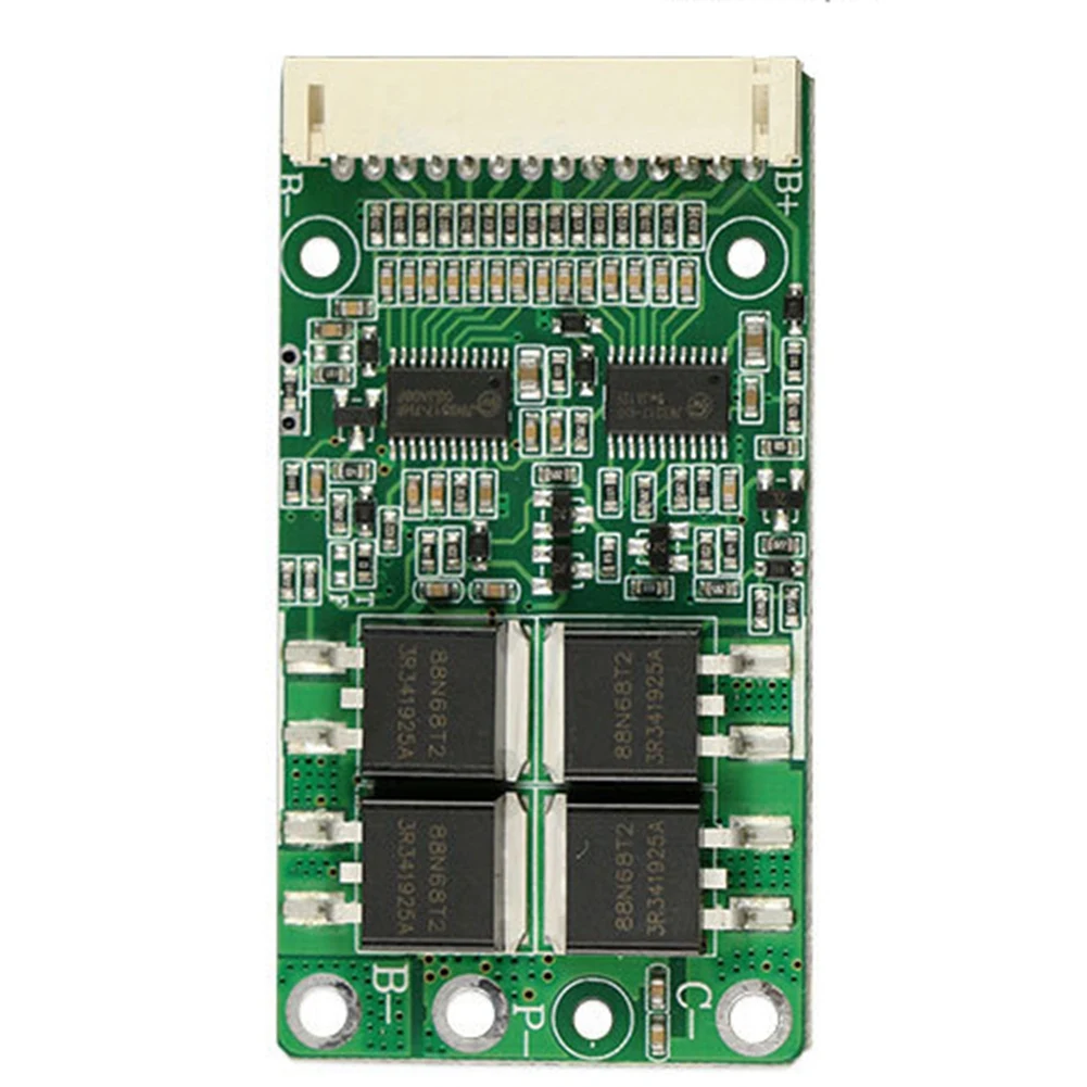 L65A Lithium Battery Balanced BMS 13S 48V 15A 20A 30A 18650 Packs Charging PCB PCM for E-Bike/Power Bank Solar Energy(15A)