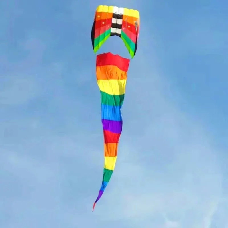 Free shipping Pilot lifter kite 12㎡ large single line parafoil kite line laundry soft inflatable toys professional kite kitesurf