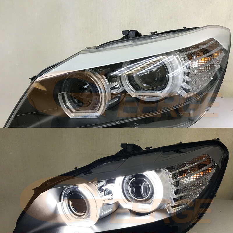 For BMW Z4 E89 Ultra Bright Day Light Refit DTM Style Led Angel Eyes Kit Halo Rings Car Accessories