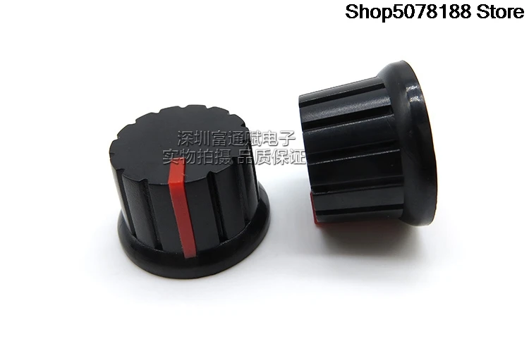 Should potentiometer encoder band switch plastic knob diameter 24*15MM half hole D type hole spot