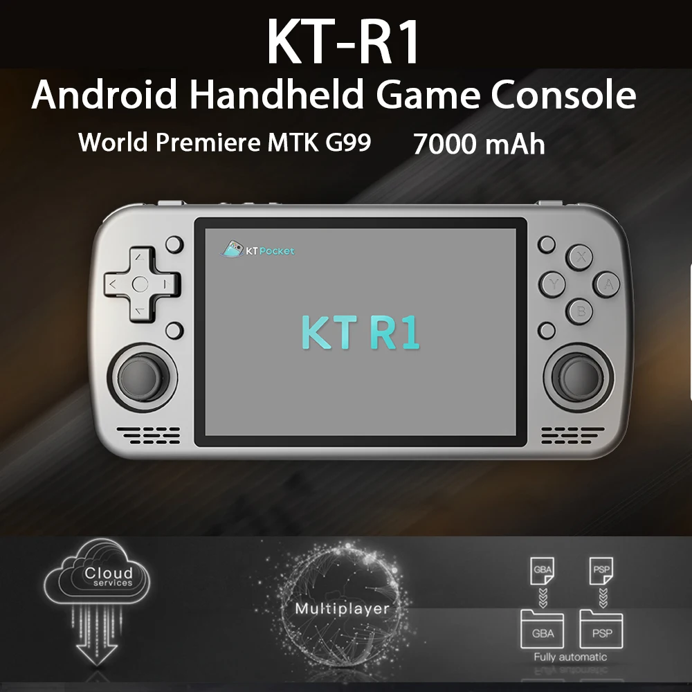 Kt Pocket r1ハンドヘルドプレーヤー、レトロビデオゲームコンソール