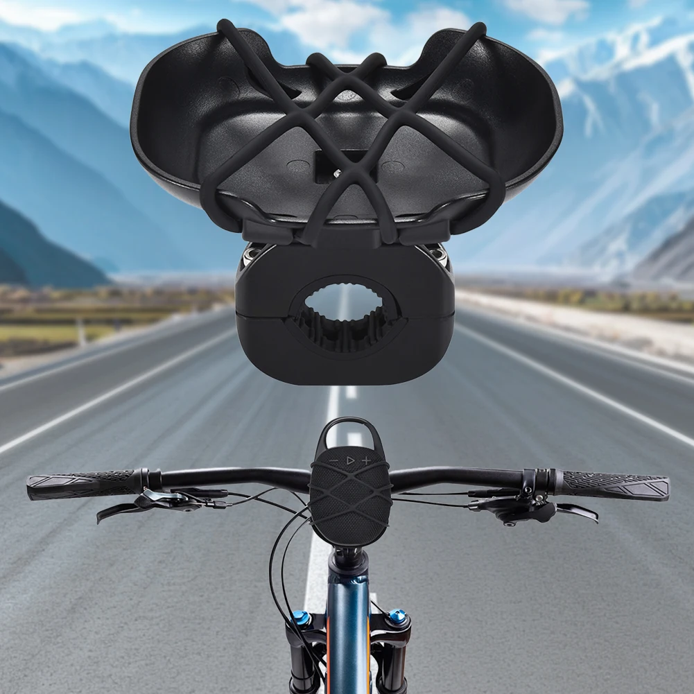 Universal Bicycle Speaker Mount Adjustable Strap Bicycle Speaker Rack Bike Handlebar Mounting Bracket for CLIP 5/4 Speaker