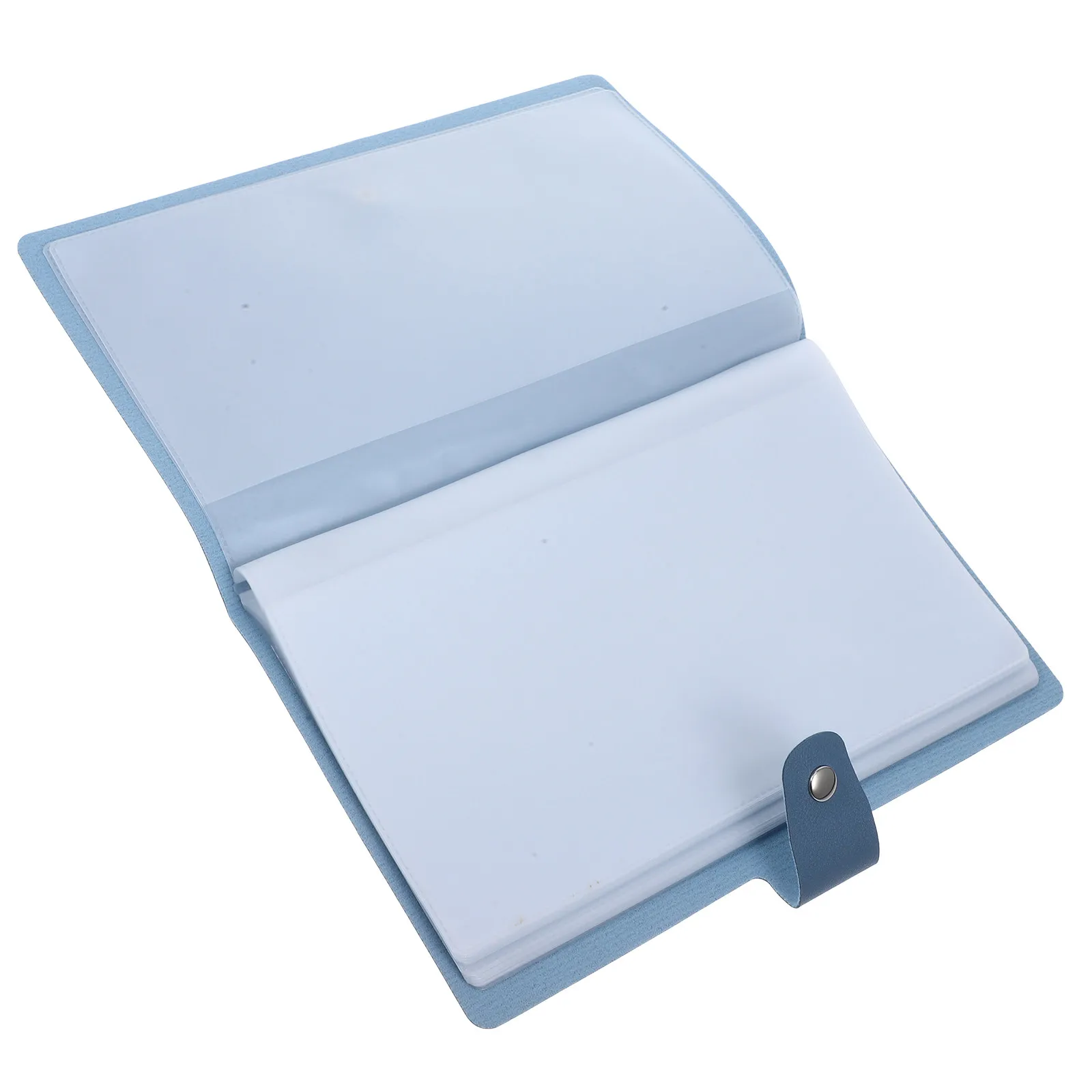 Invoice Album Business Checkbook Storage Plastic Bill Organizer Portable Office Receipt Folder Document Holder Contract