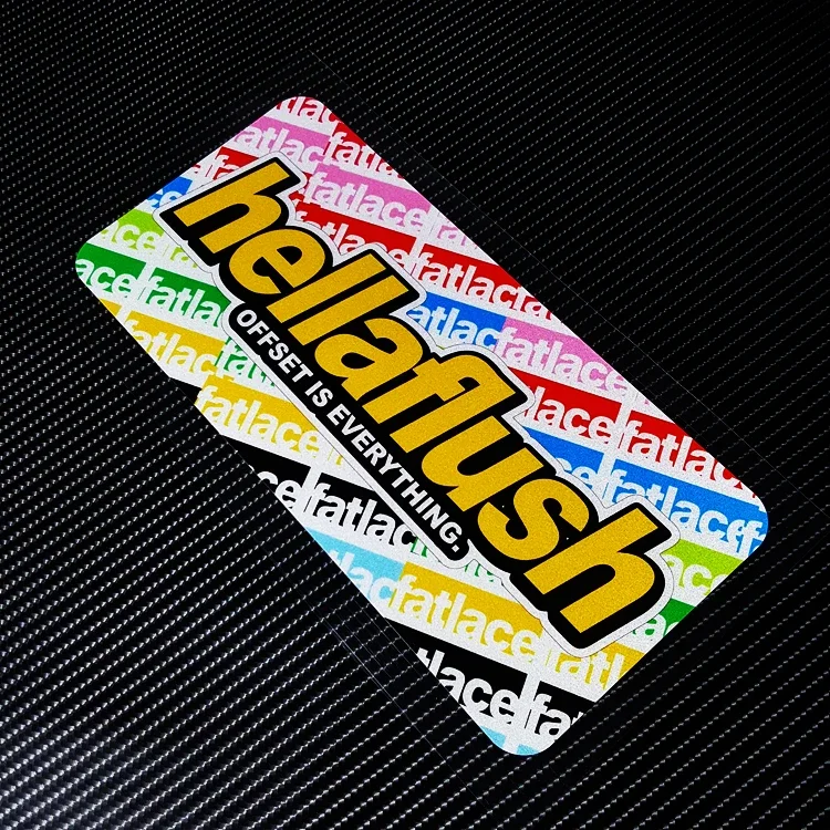 Cartoon Car Styling Vinyl Decal for HF Offset Is Everything Motor Bike Laptop Keyboard Decoration DIY Sticker