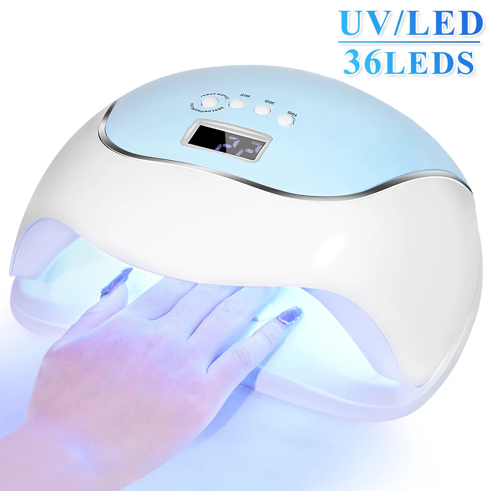 

36 LEDs Nail Dryer UV Lamp for Nails Gel Polish Machine Light Professional Nail Art Accessories Curing Gel Toe Nail Equipment