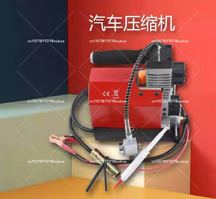 GX-E-CS2 Portable Mini High Pressure Air Compressor 310 Bar 4500 PSI 12V DC Oil Free for PCP