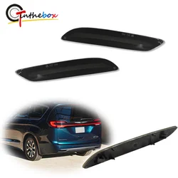 Gtinthebox Smoked / Red Lens Car Rear Bumper Reflector Light Shells For Chrysler Pacifica & Voyager 2017-2023,No Bulb/Socket