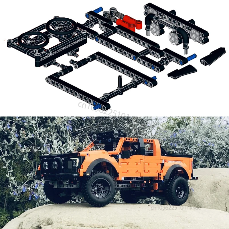 

NEW Desert Snake Raptor Prerunner Ford F-150 Raptor Upgrade Package Building Blocks DIY 42126 Modified Bricks kids Toys Gift