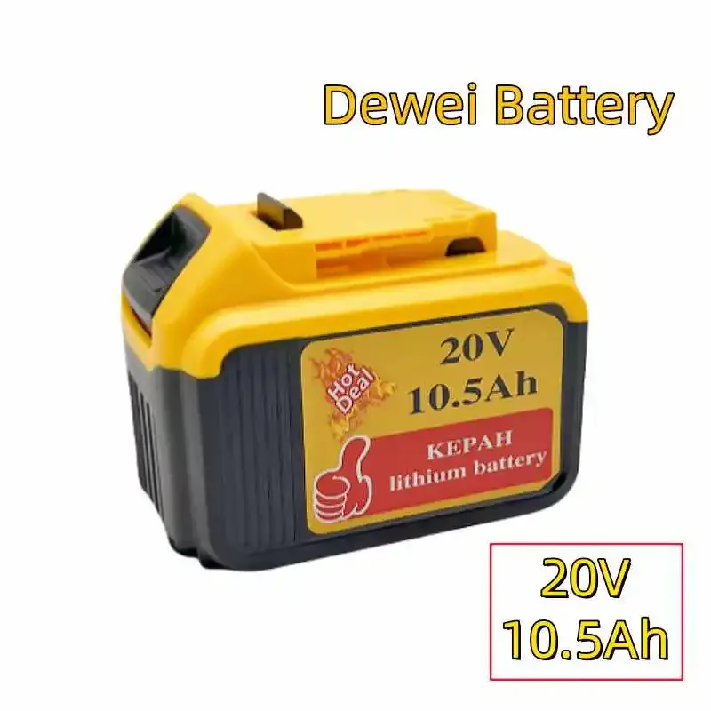 

5S3P 10.5Ah Original 20V Suitable for Dewei Lithium Battery 18V Tool DCB112 DCB184 DCB200 DCB180 DCB181 DCB182 DCB201