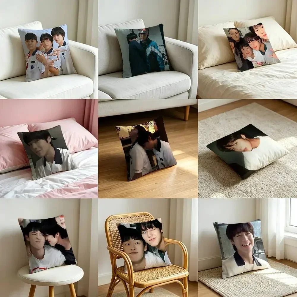 Tv W-Weak H-Hero Customizable Square Pillowcases, Stylish And Soft, Perfect For Beds, Cars, And Sofas.