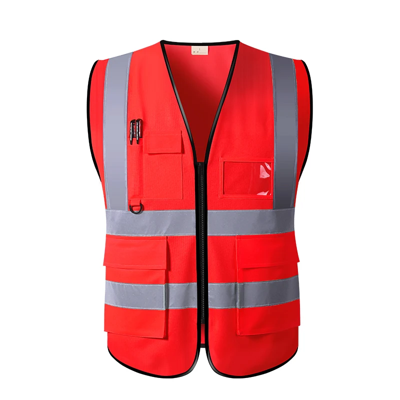 

Safety Vest Reflective Surveryor Yellow Orange Reflective vest Jacket High visibility workwear