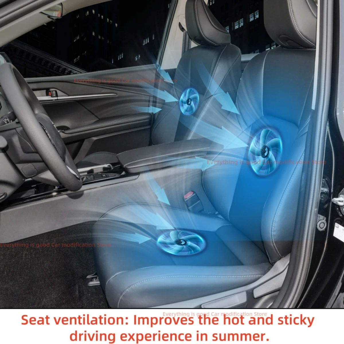 For Mercedes Benz E class W212 W213 Automobile modification parts Seat heating Seat ventilation Car electrical fan Auto parts