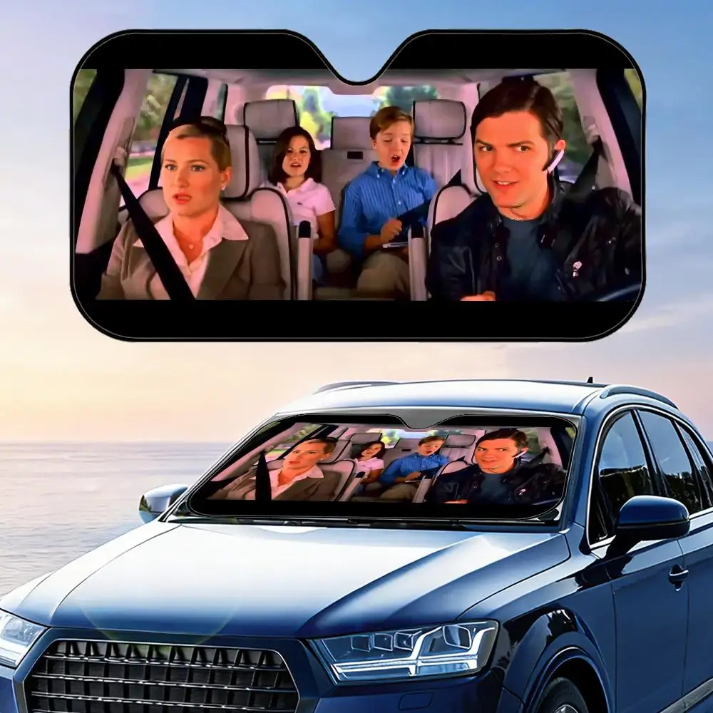 

Солнцезащитный козырек S-Step Brothers Movie, складной, для лобового стекла автомобиля, защита от ультрафиолета, отражающий, теплоизоляционный, многоразовый чехол