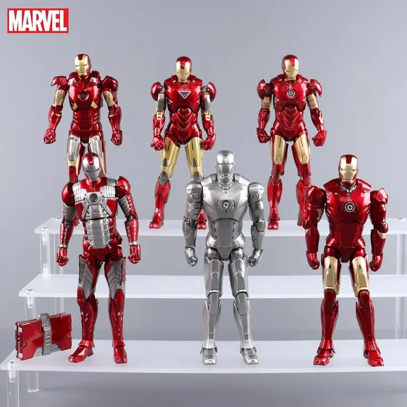 ZD Toys Marvel Studios Iron Man MK3 Action Figure MK35 MK24 MK40 MK38 Tony Stark Ironman Figure Action Collect Toy Gift - view 6