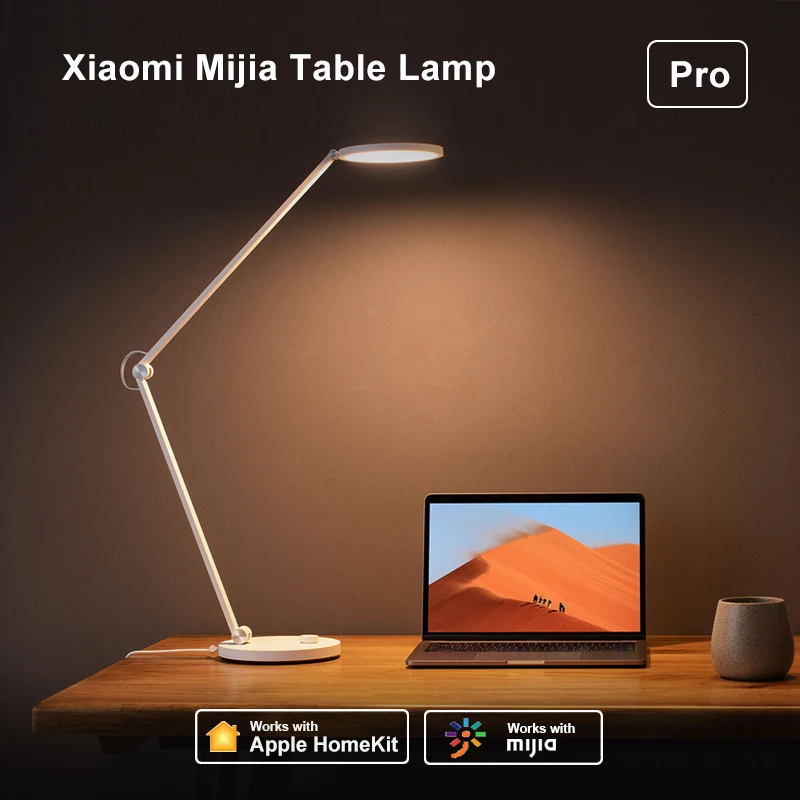 

Original Mijia Table Lamp Pro LED Smart Read Desk Lamp Student Office Table Light Voice Remote Control for HomeKit Mijia APP