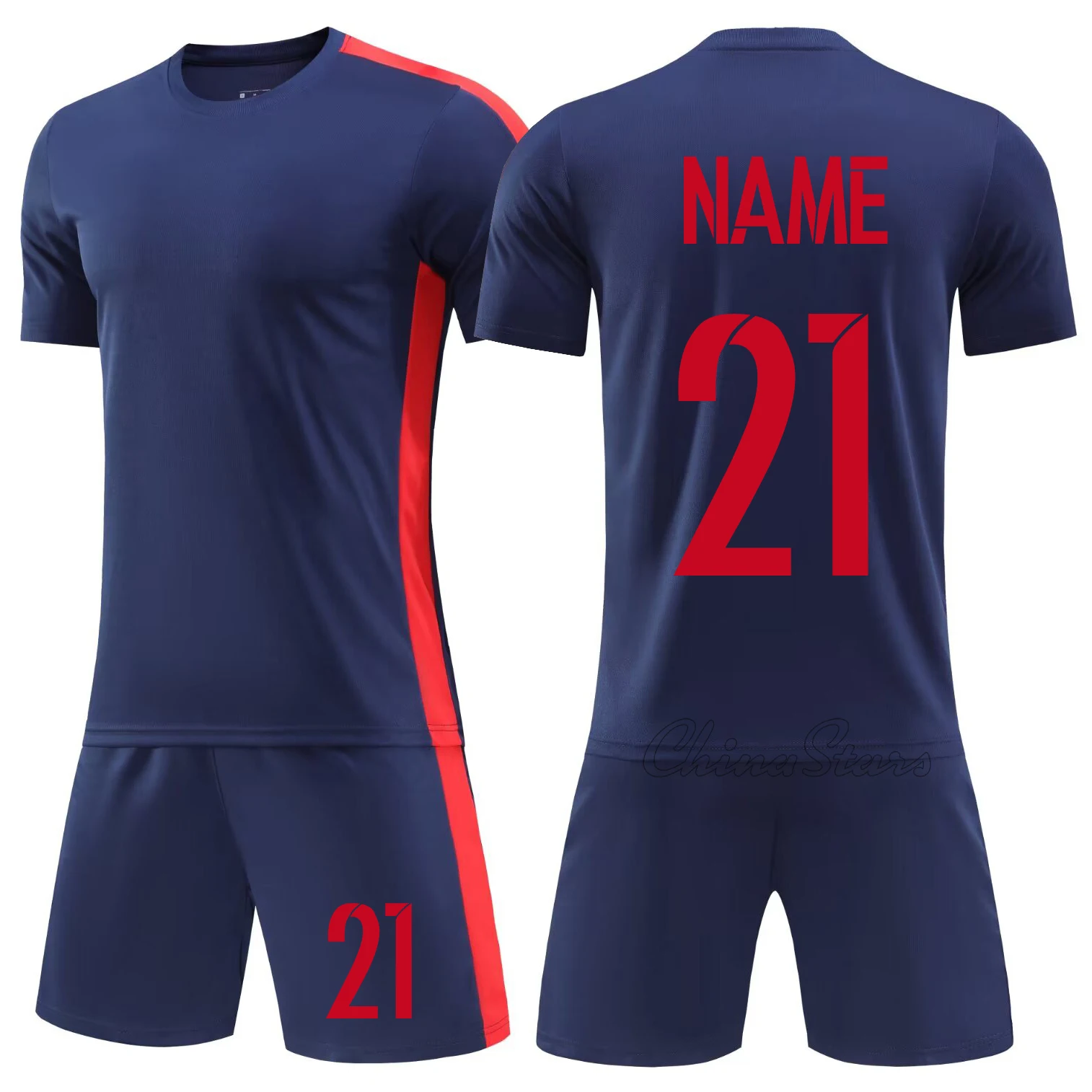 

Soccer Jersey Set Women Kids Soccer Tracksuit Jersey Kits Quick Drying Breathable Man Children Team Training Football Uniform