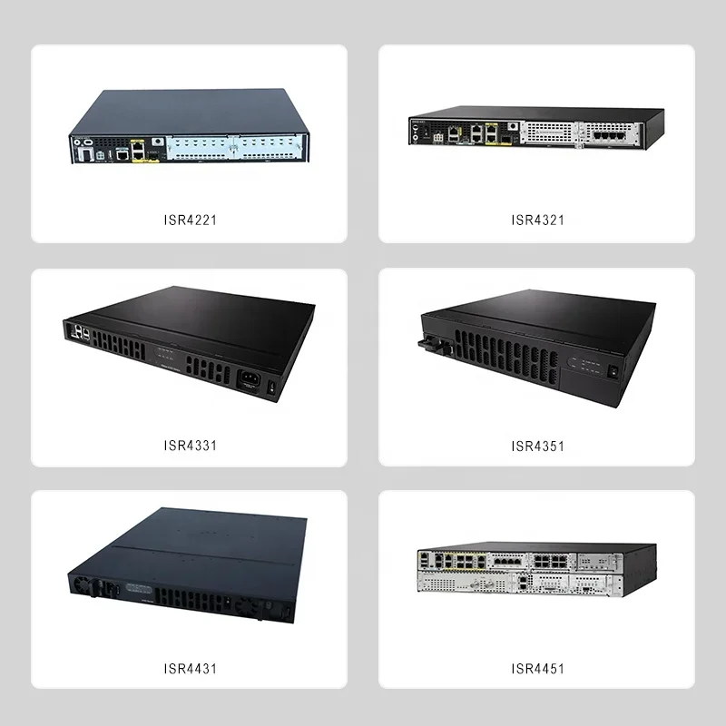 ISR 4321/K 9 New In Stock ISR 4321 Networking Security Enterprise Routers Gigabit Router